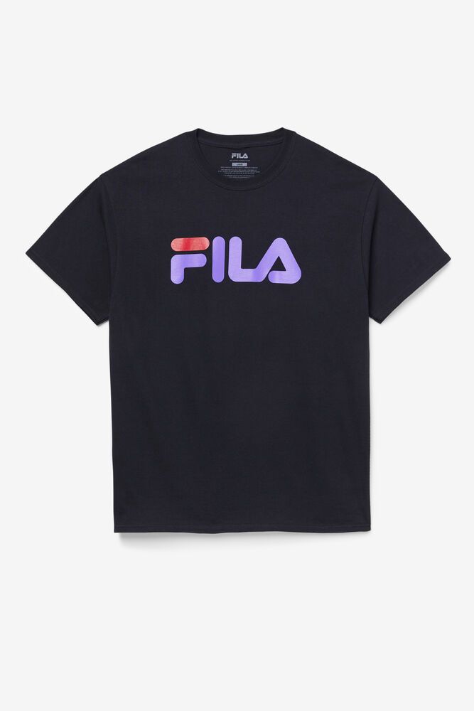 Fila Tričko Panske Logo Čierne - JHZRD3902